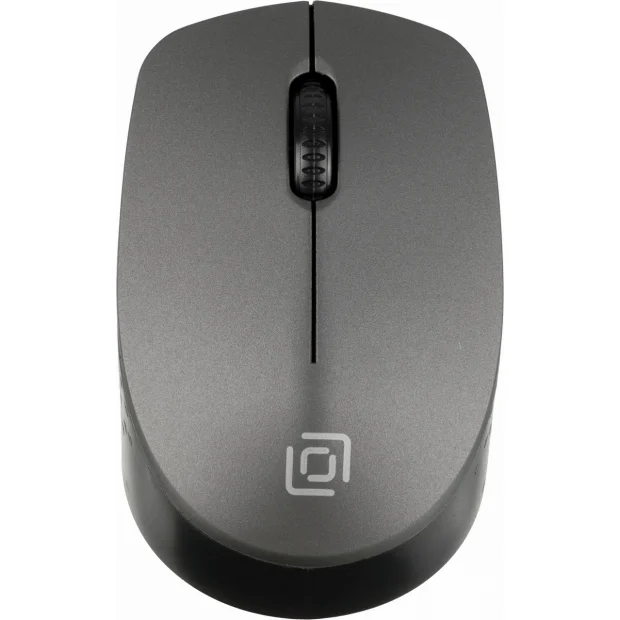 Мышь Oklick 486MW (черный/серый)